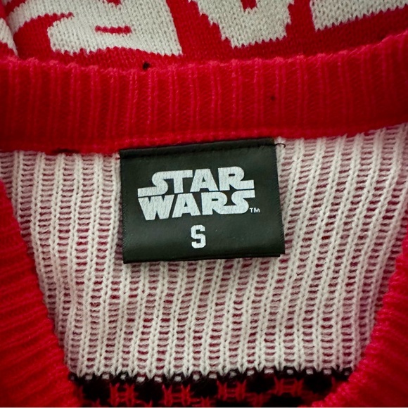 ThinkGeek Men's Sz Med Star Wars Stormtrooper Ugly Christmas Sweater - Dark Side - Picture 9 of 9